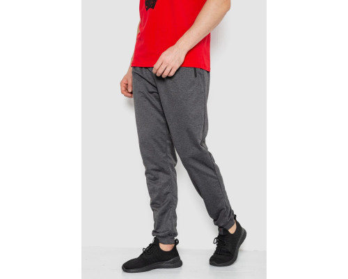 Спортивні штани чоловічі, колір темно-сірий, 244R41236