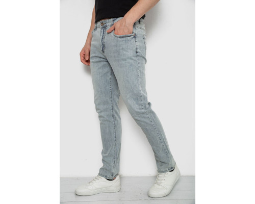 Джинси чоловічі прямі, колір сірий, 244R091220-1
