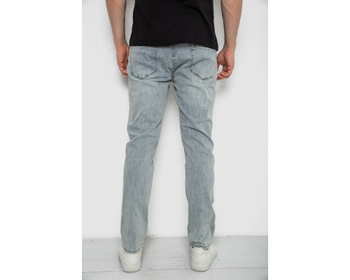 Джинси чоловічі прямі, колір сірий, 244R091220-1