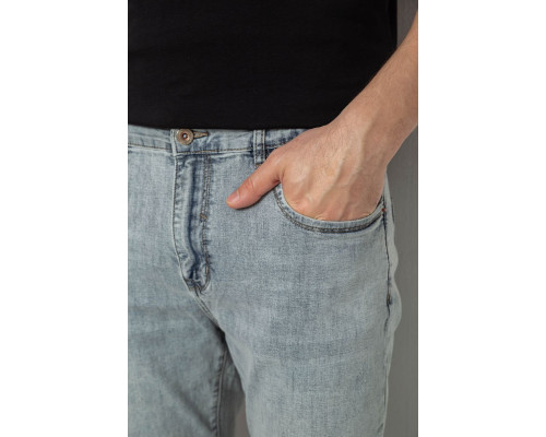 Джинси чоловічі прямі, колір сірий, 244R091220-1
