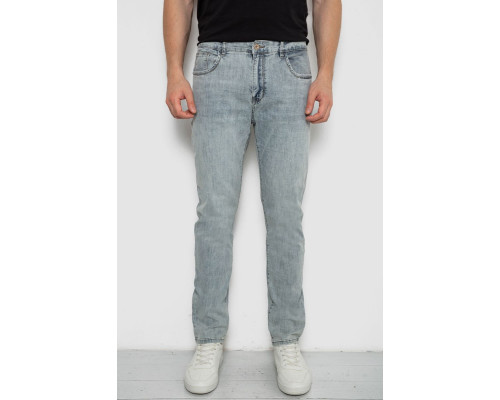 Джинси чоловічі прямі, колір сірий, 244R091220-1