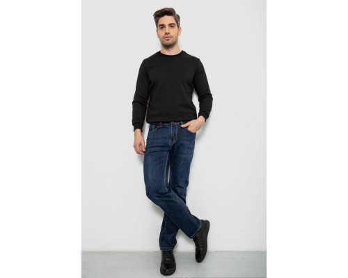 Джинси чоловічі прямого крою, колір синій, 244R9910
