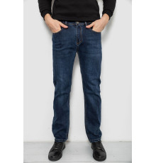 Джинси чоловічі прямого крою, колір синій, 244R9910
