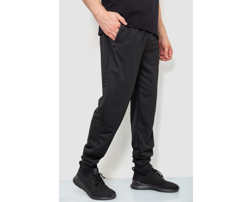 Спортивні штани чоловічі, колір чорний, 244R4779