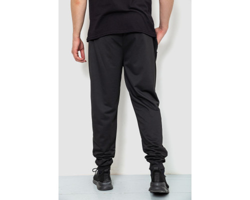 Спортивні штани чоловічі, колір чорний, 244R4779