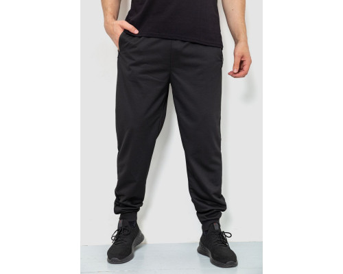 Спортивні штани чоловічі, колір чорний, 244R4779