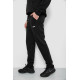 Спортивні штани чоловічі на флісі, колір чорний, 129RA9998