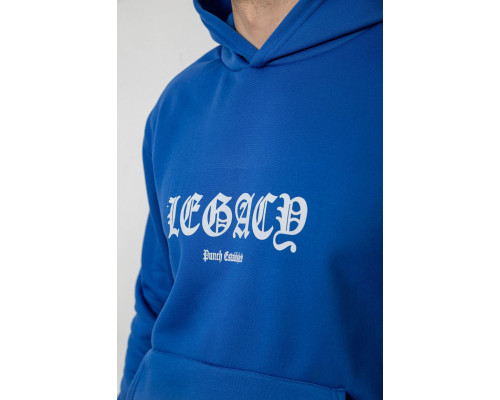 Спортивний костюм чоловічий на флісі, колір електрик, 238R57046