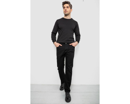 Джинси чоловічі, колір чорний, 244RW20