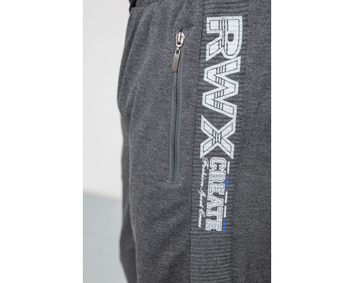 Спортивні штани чоловічі, колір темно-сірий, 244R4932