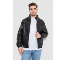 Куртка чоловіча шкіряна, колір чорний, 244R717