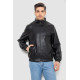 Куртка чоловіча шкіряна, колір чорний, 244R717