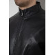 Куртка чоловіча шкіряна, колір чорний, 244R717