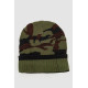 Шапка чоловіча камуфляж на хутрі, колір хакі, 244RM48