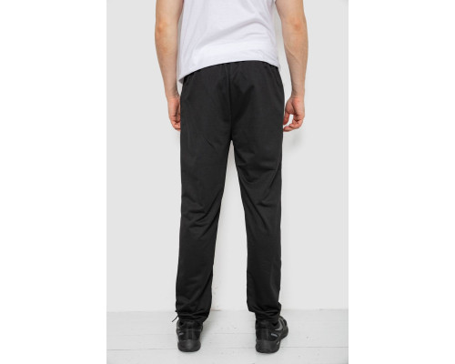 Спорт штани чоловічі, колір чорний, 244RY-418