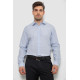 Сорочка чоловіча з принтом, колір блакитний, 214R813