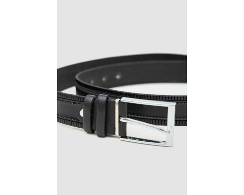Ремінь чоловічий, колір чорний, 196R35Y1W55-2