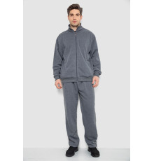 Спортивний костюм чоловічий на флісі, колір сірий, 244R981-LH