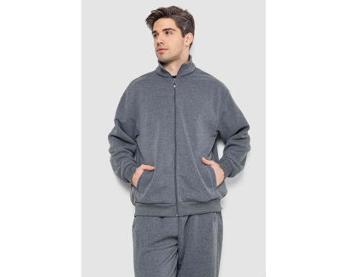 Спортивний костюм чоловічий на флісі, колір сірий, 244R981-LH
