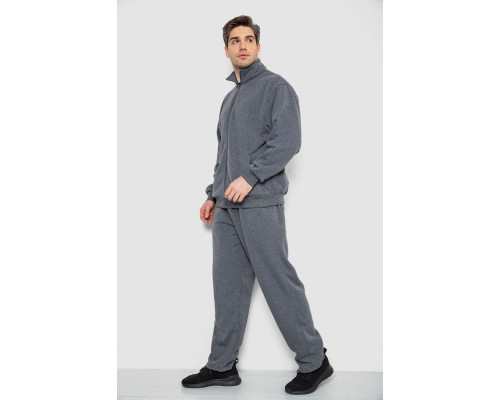 Спортивний костюм чоловічий на флісі, колір сірий, 244R981-LH