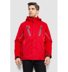 Куртка чоловіча демісезонна з капюшоном, колір червоний, 244RZ-2519AL