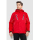 Куртка чоловіча демісезонна з капюшоном, колір червоний, 244RZ-2519AL