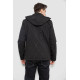 Куртка чоловіча демісезонна з капюшоном, колір чорний, 244RL9159AL