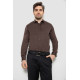 Сорочка чоловіча однотонна, колір шоколадний, 186R6917