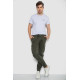 Брюки карго чоловічі на резинці, колір хакі, 244R1643