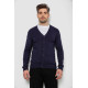 Кофта чоловіча на ґудзиках, колір темно-синій, 238R18004
