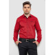 Сорочка чоловіча з принтом, колір червоний, 214R7166