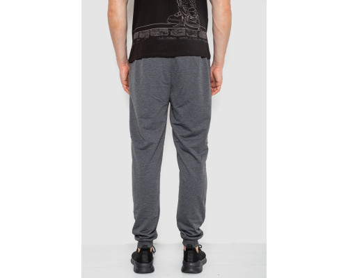 Спорт чоловічі штани, колір темно-сірий, 244R41285