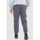 Спортивні штани чоловічі двонитка, колір сірий, 241R0651-1