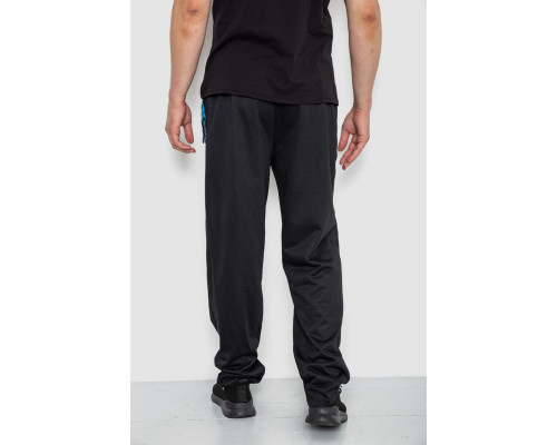 Спортивні штани чоловічі, колір чорний, 244R4932