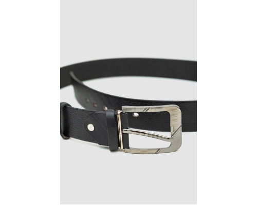 Ремінь чоловічий, колір чорний, 196R40U1W21