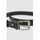 Ремінь чоловічий, колір чорний, 196R40U1W21