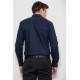Сорочка чоловіча, колір темно-синій, 214R7094