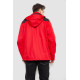 Куртка чоловіча демісезонна з капюшоном, колір червоний, 244RL-2515AL