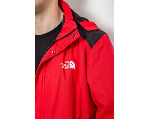 Куртка чоловіча демісезонна з капюшоном, колір червоний, 244RL-2515AL