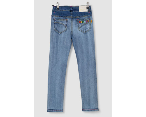 Джинси для дівчаток, колір світло-синій, 247R3815