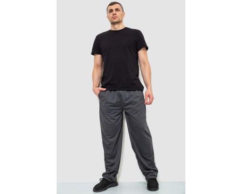 Спортивні штани чоловічі, колір темно-сірий, 244R10018