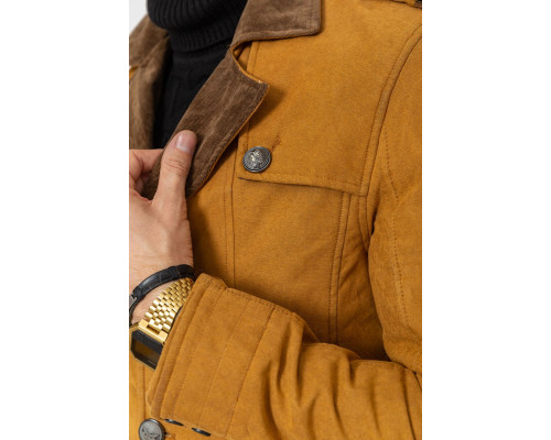 Піджак чоловічий, колір гірчичний, 182R15173