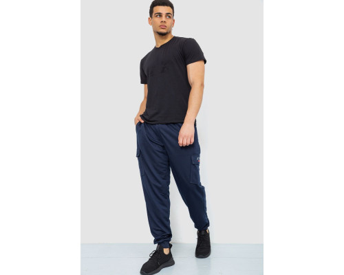Спортивні штани чоловічі, колір темно-синій, 244R41206