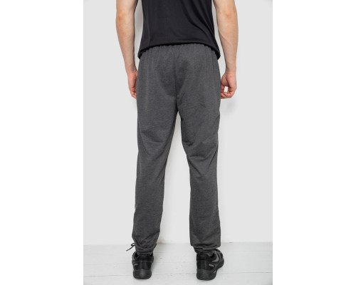 Спорт штани чоловічі, колір темно-сірий, 244RY-418