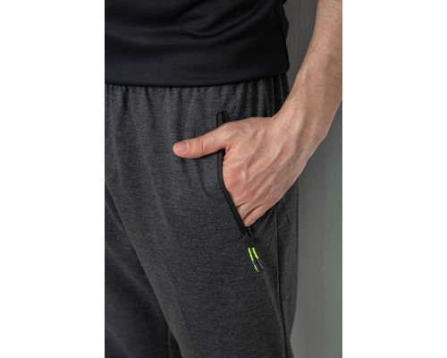 Спорт штани чоловічі, колір темно-сірий, 244RY-418