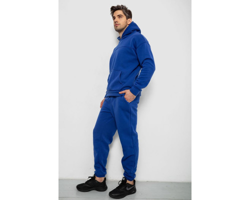 Спортивний костюм чоловічий на флісі, колір синій, 238R029