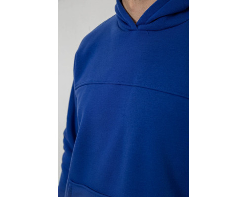 Спортивний костюм чоловічий на флісі, колір синій, 238R029