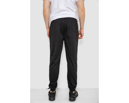 Спортивні штани чоловічі, колір чорний, 244R41669