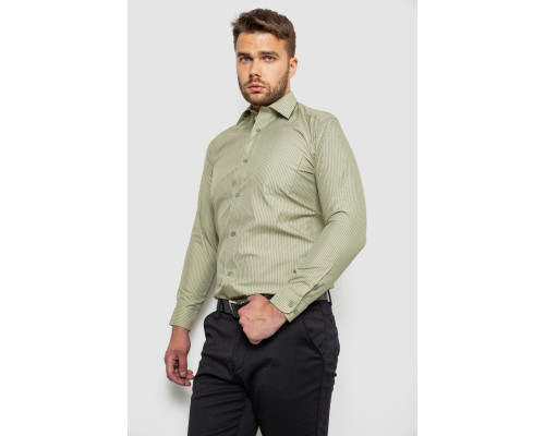 Сорочка чоловіча, колір оливковий, 244R881-1