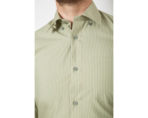 Сорочка чоловіча, колір оливковий, 244R881-1